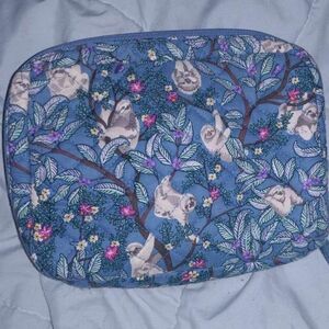 Sloth vera Bradley make up bag